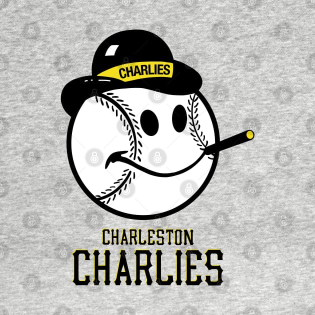 Vintage Charleston Charlies Baseball 1971 by LocalZonly